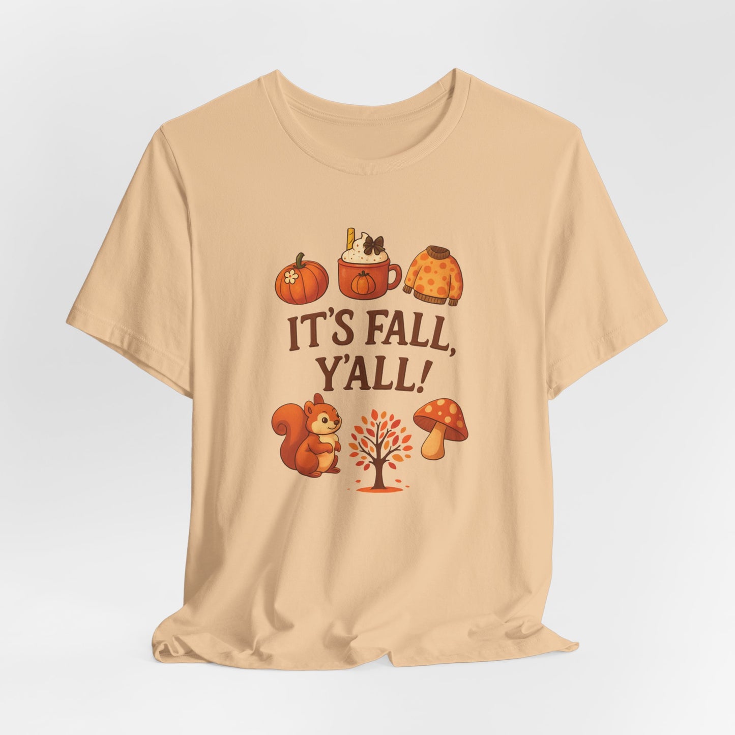 Fall Theme Tee - 'It's Fall Y'all'