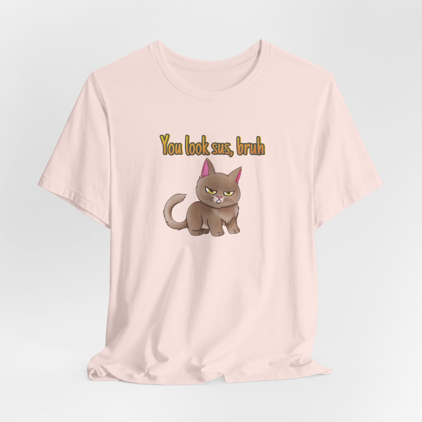 Cat Suspicion Unisex Jersey Short Sleeve Tee