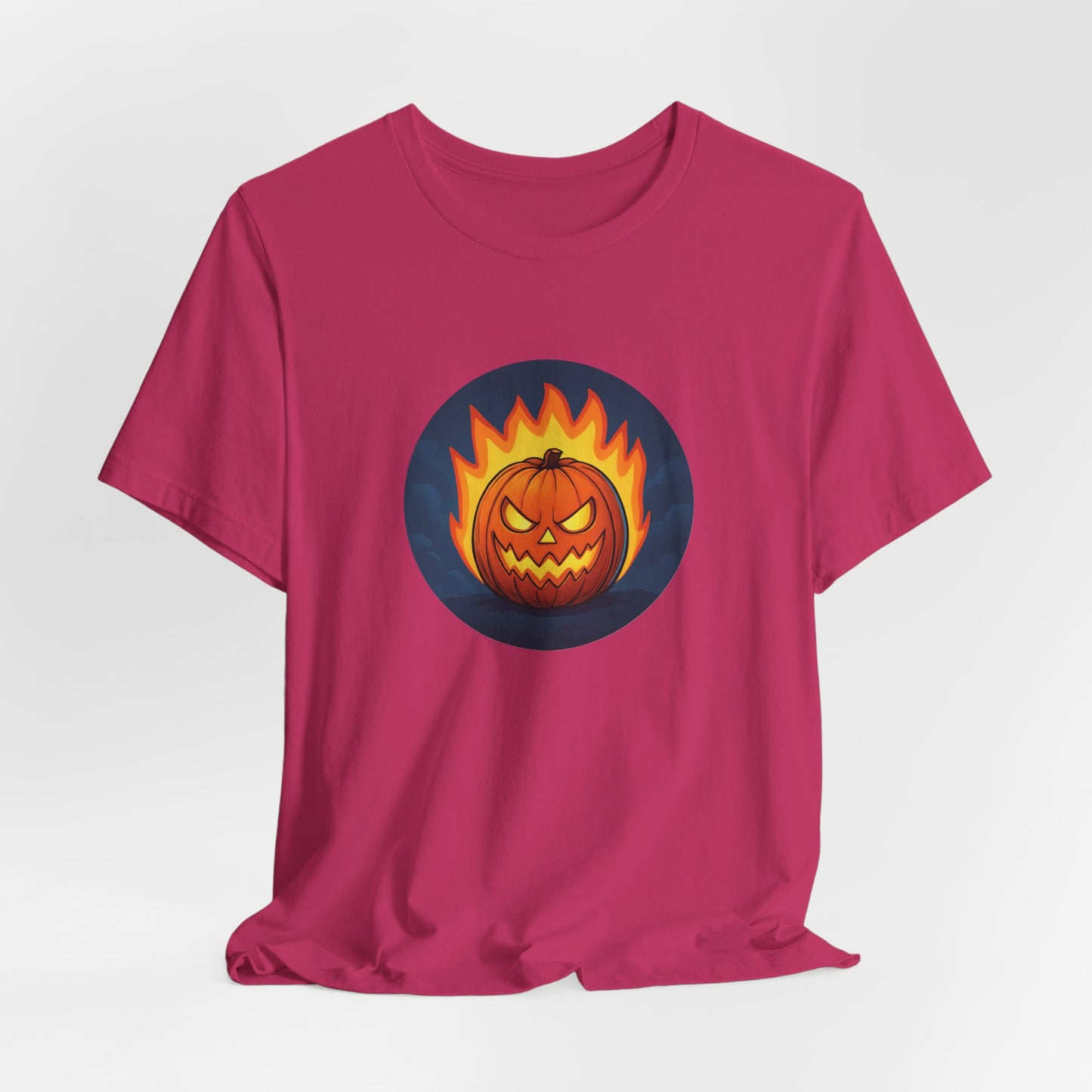 2025 Jack-o-Lantern on Fire Halloween Shirt
