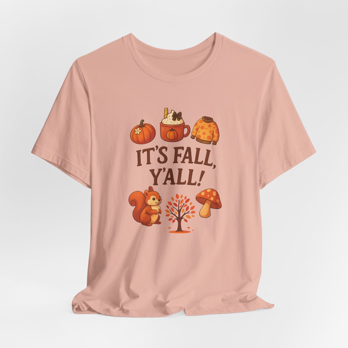 Fall Theme Tee - 'It's Fall Y'all'