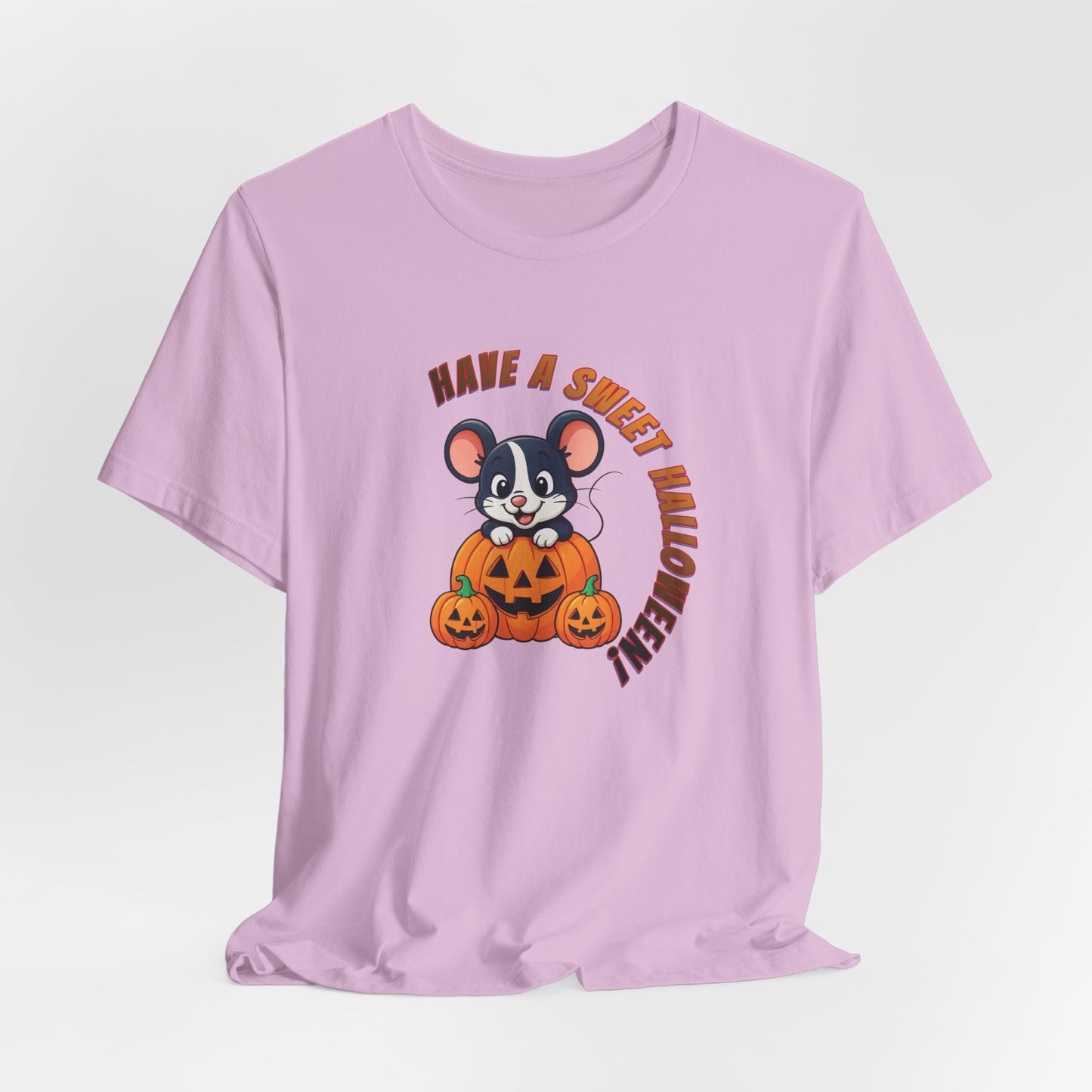 Halloween Tee - Mouse in a Jack-O'-Lantern