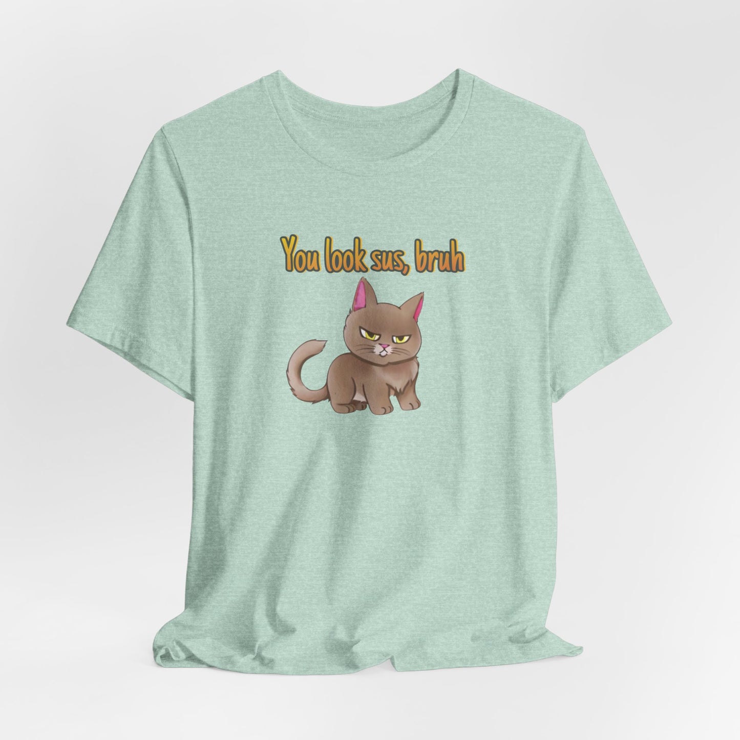 Cat Suspicion Unisex Jersey Short Sleeve Tee