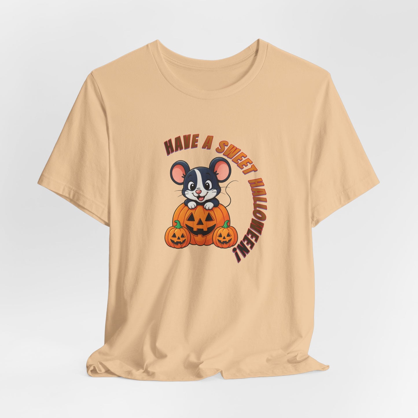 Halloween Tee - Mouse in a Jack-O'-Lantern