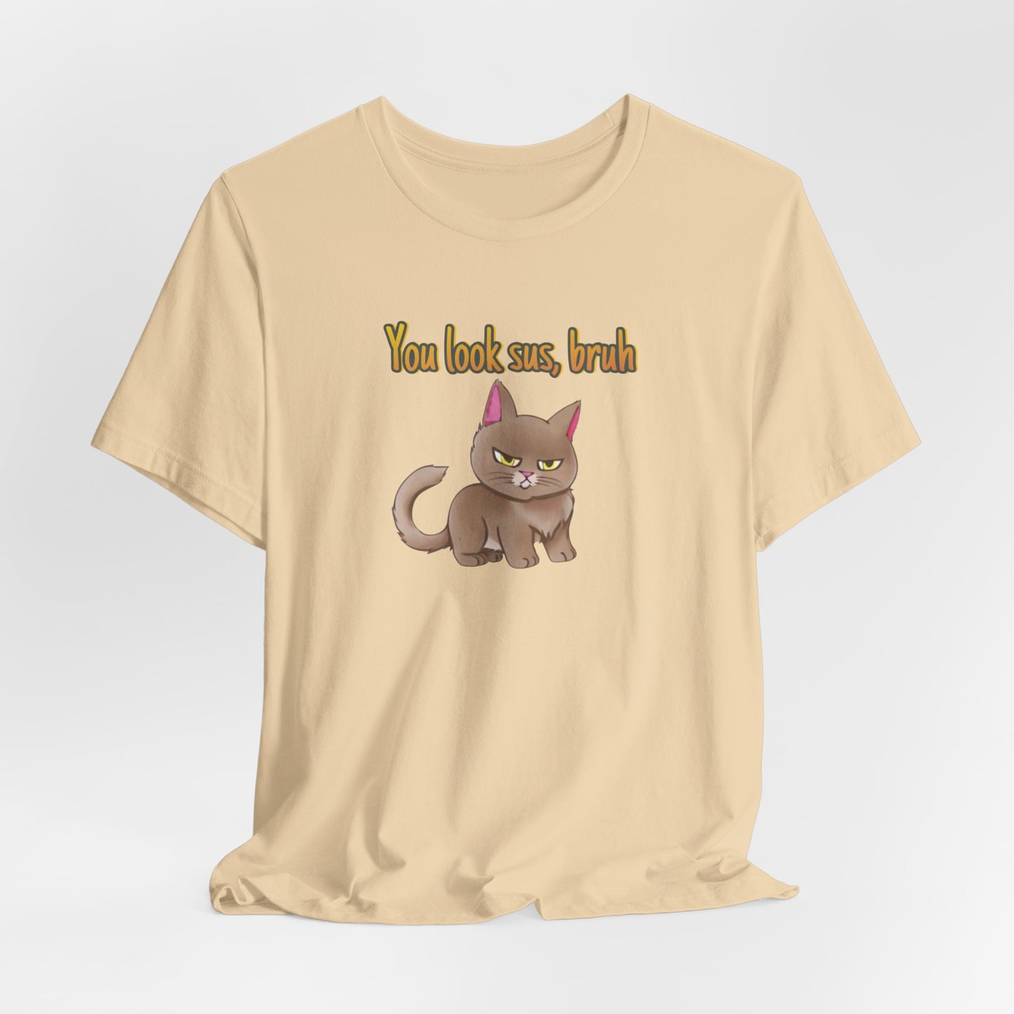Cat Suspicion Unisex Jersey Short Sleeve Tee