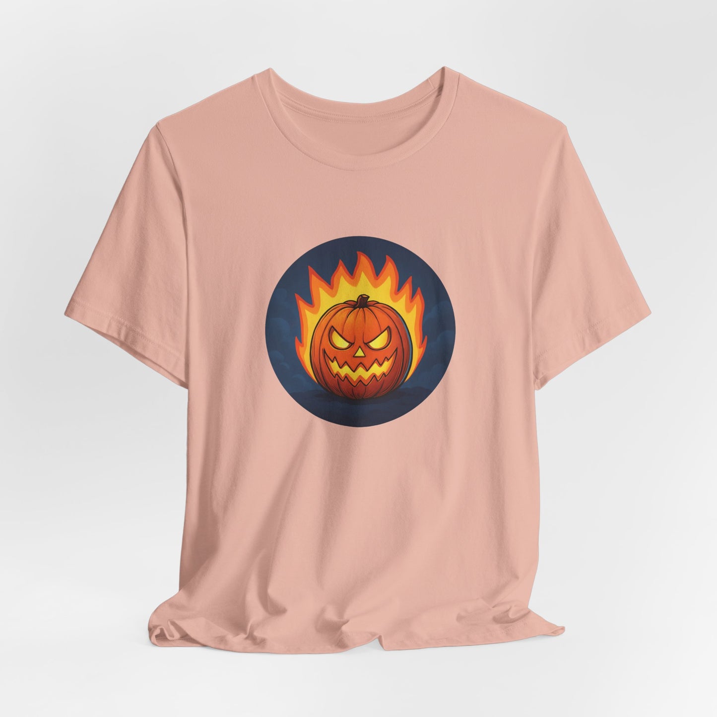 2025 Jack-o-Lantern on Fire Halloween Shirt