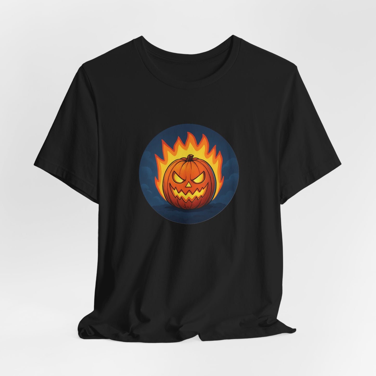 2025 Jack-o-Lantern on Fire Halloween Shirt