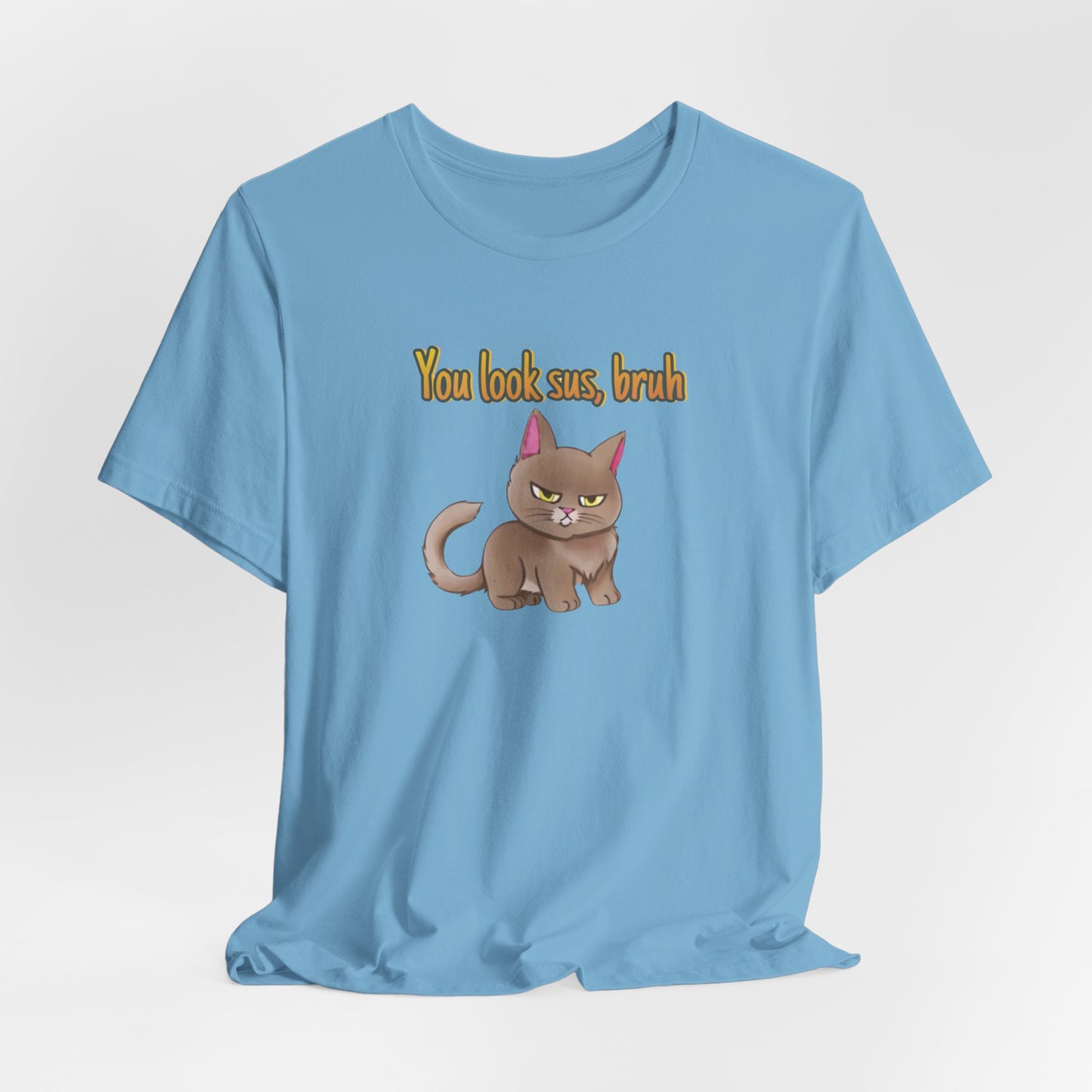 Cat Suspicion Unisex Jersey Short Sleeve Tee