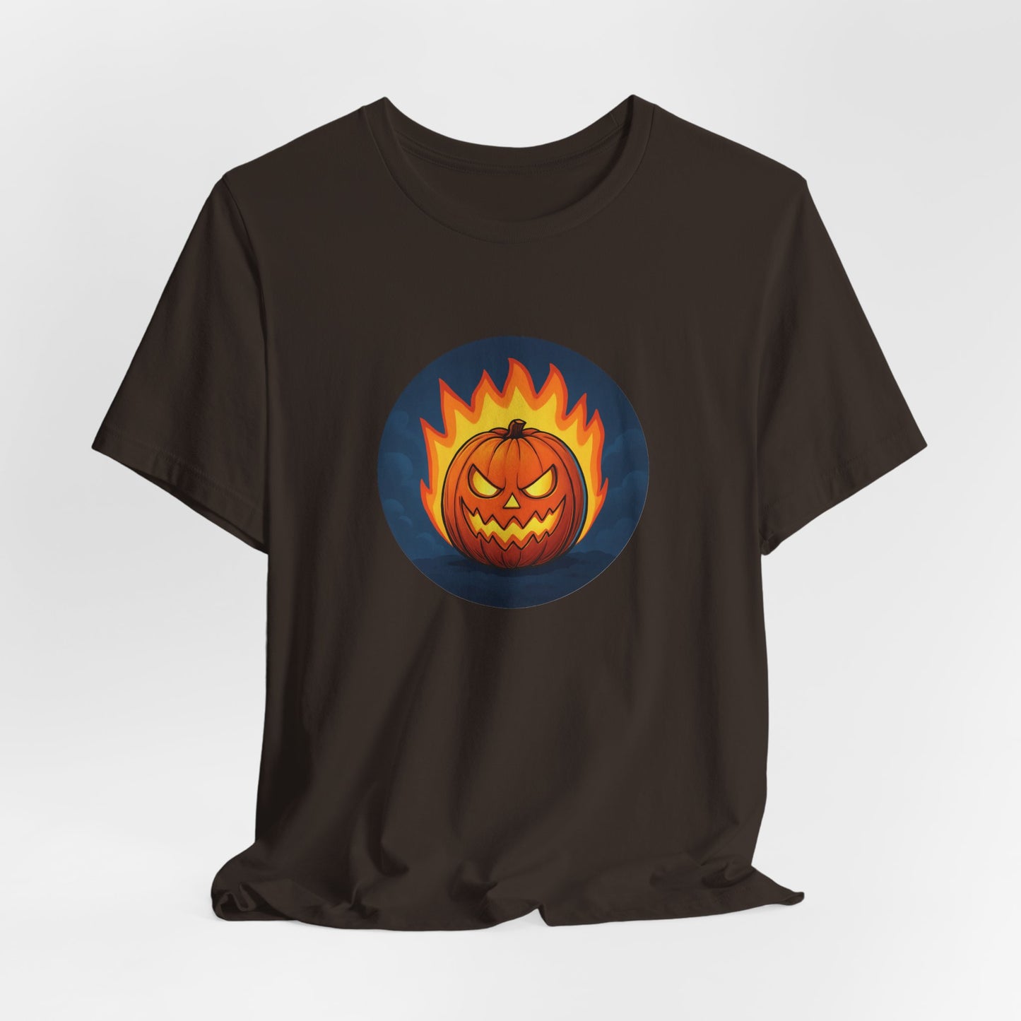 2025 Jack-o-Lantern on Fire Halloween Shirt