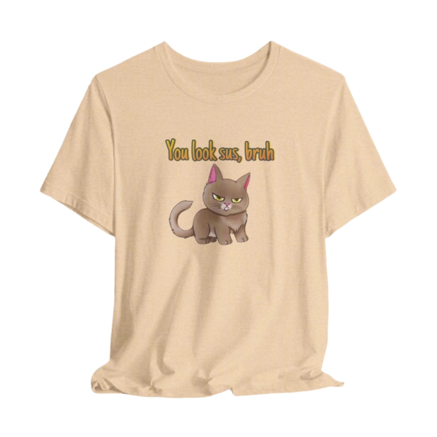 Cat Suspicion Unisex Jersey Short Sleeve Tee
