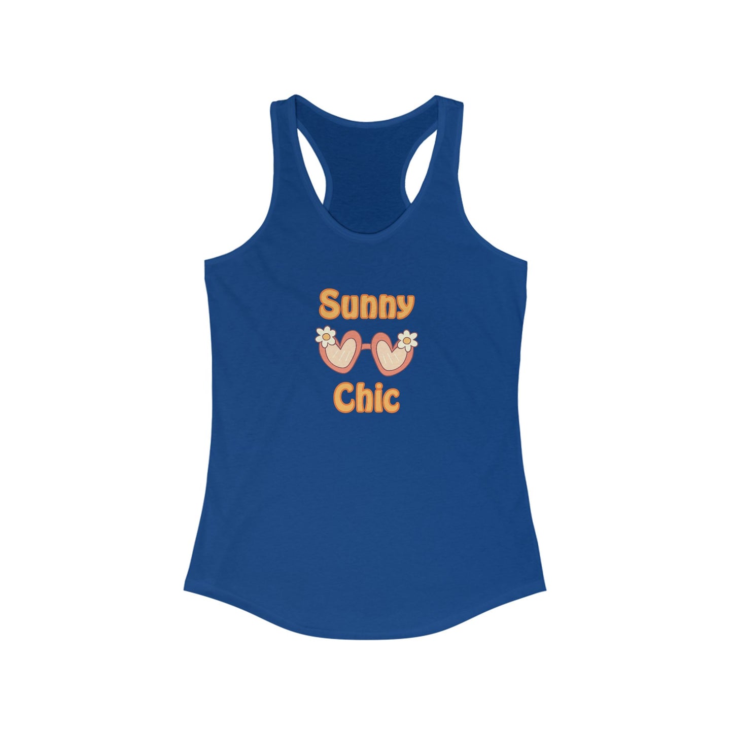 Sunny Chic Racerback Tank Top for Women - Perfect Summer Wear