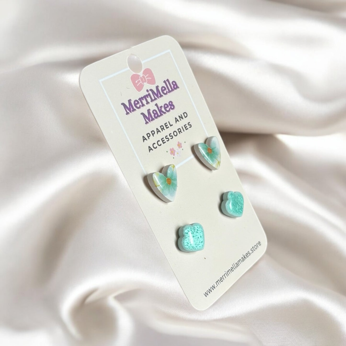Floral Duet Studs