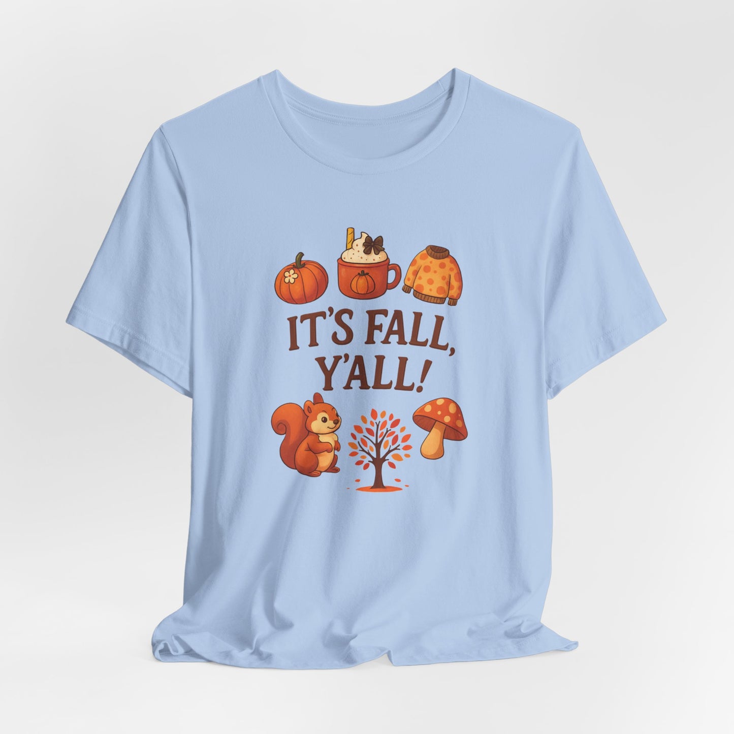 Fall Theme Tee - 'It's Fall Y'all'