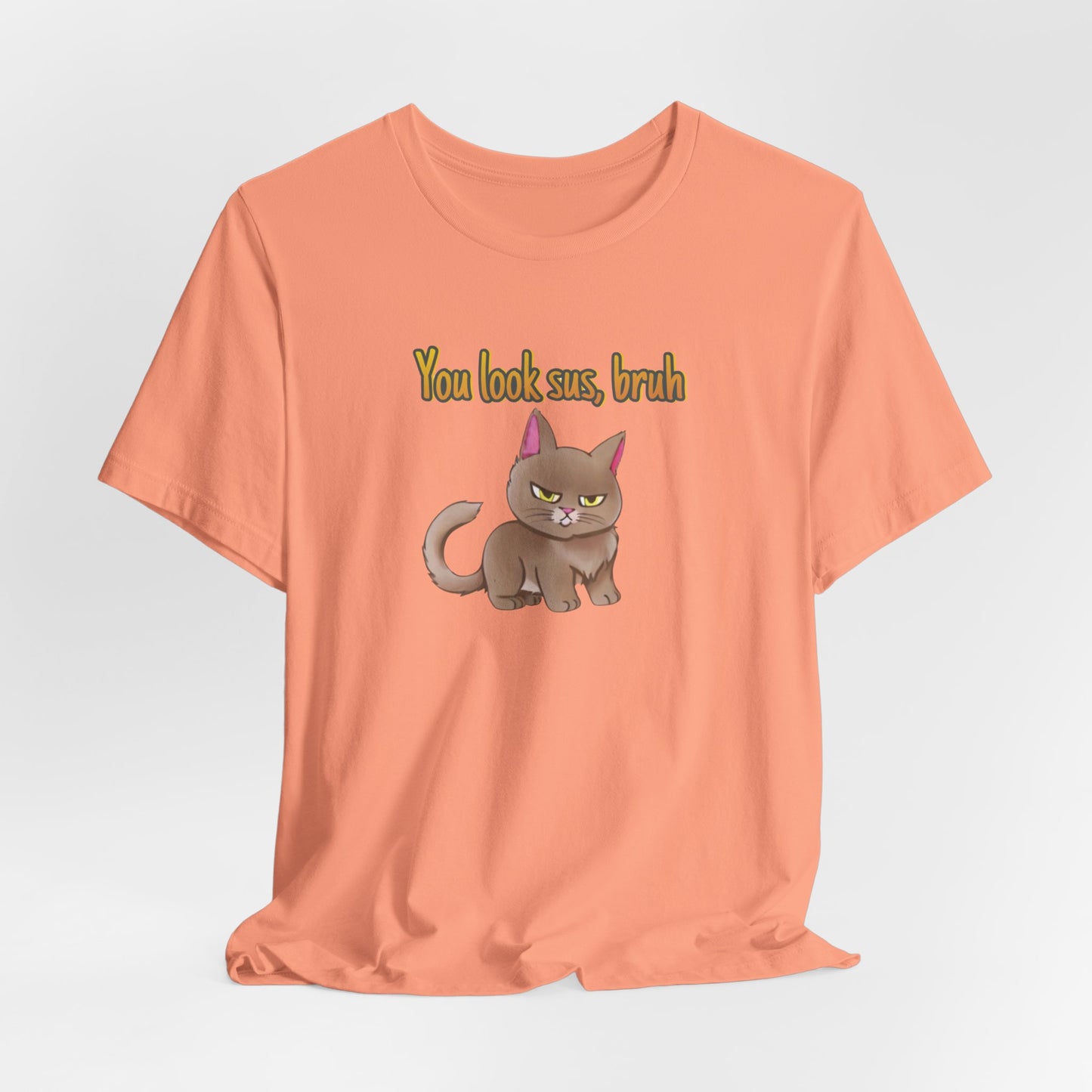 Cat Suspicion Unisex Jersey Short Sleeve Tee