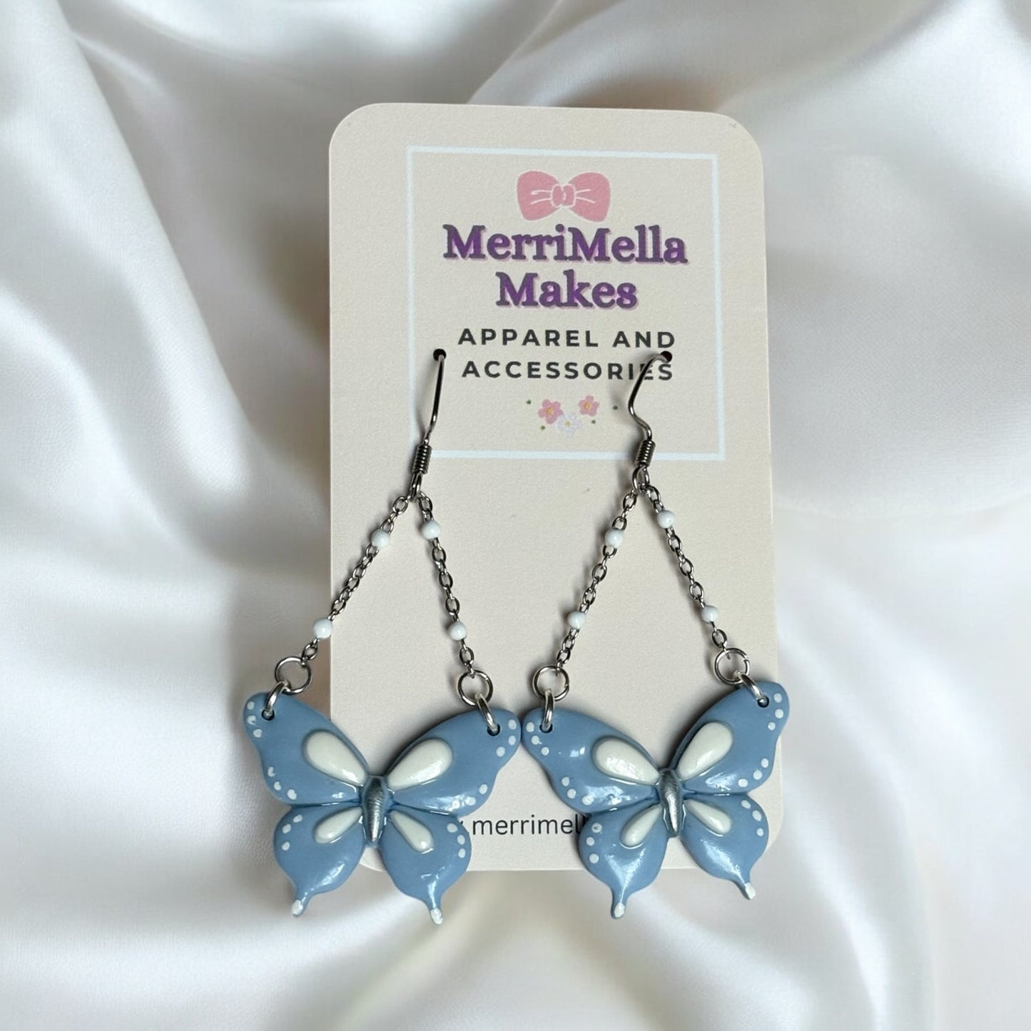 Swinging Butterfly Earrings