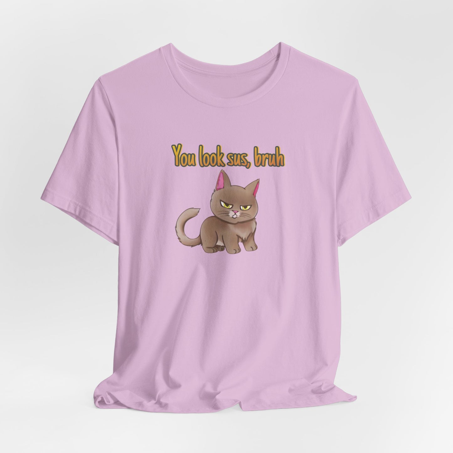 Cat Suspicion Unisex Jersey Short Sleeve Tee