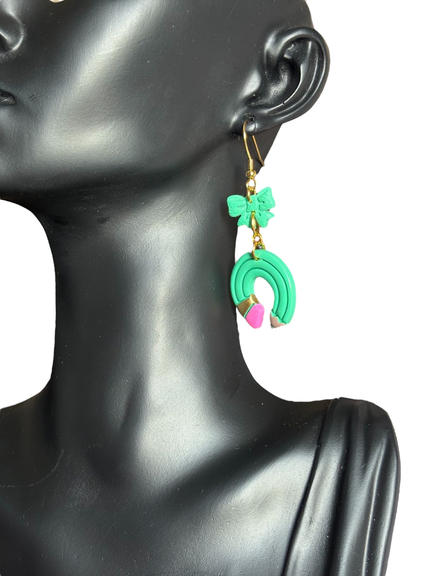 Pencil Curl Earrings