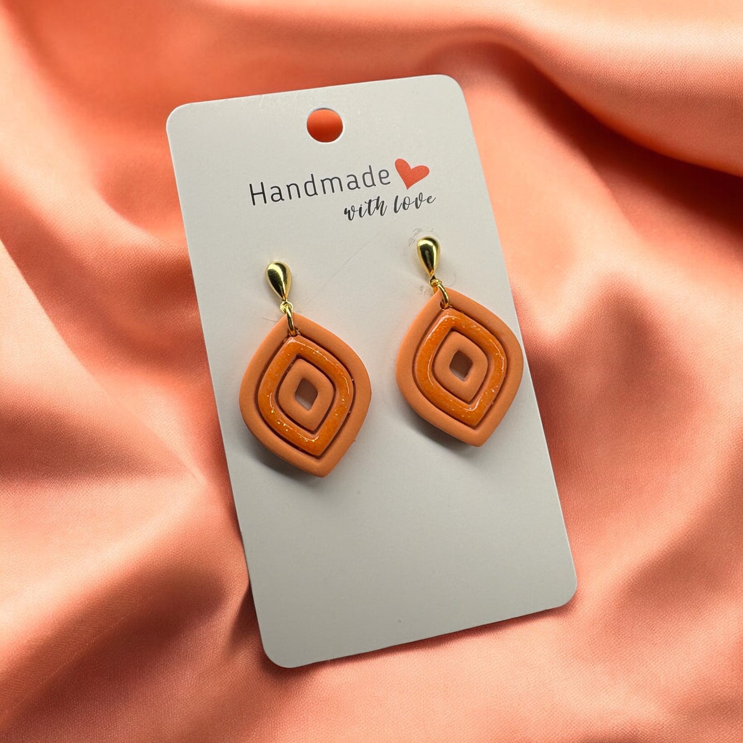 Tangerine Twinkle Earrings