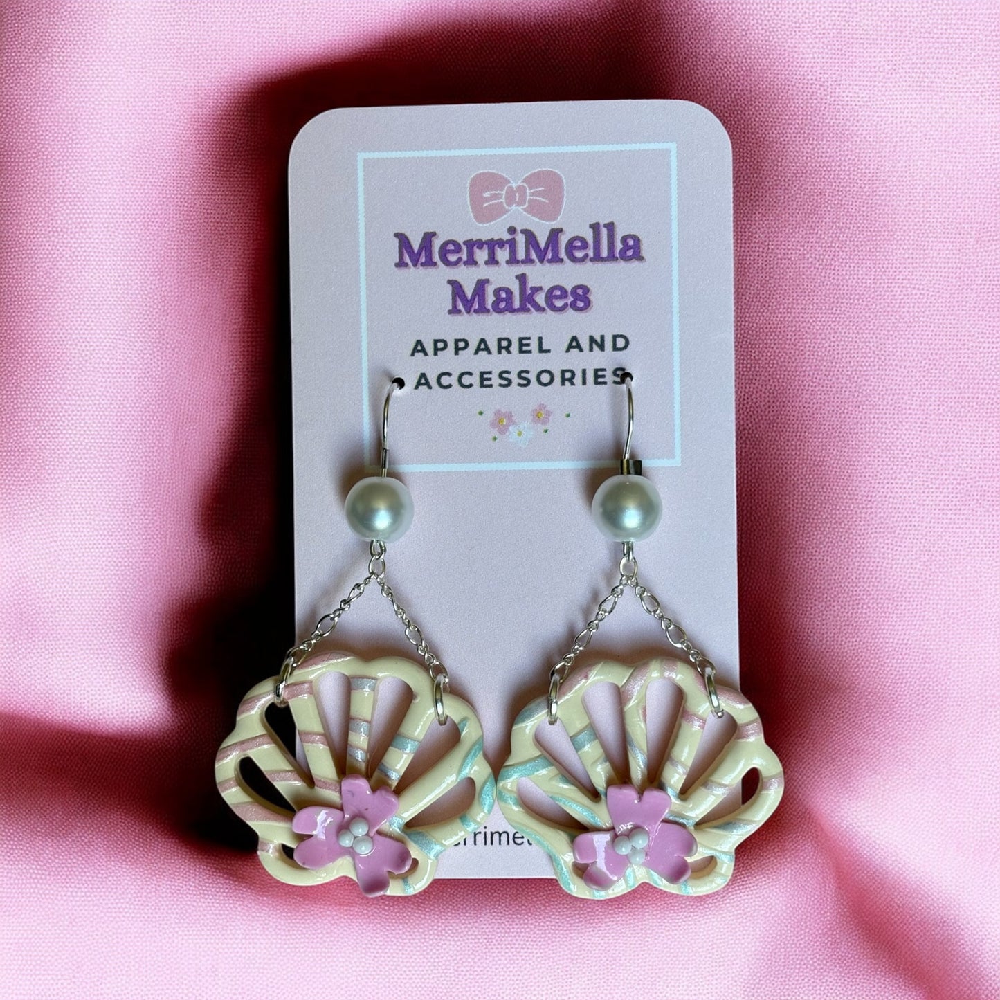 Floral Shellies Earrings