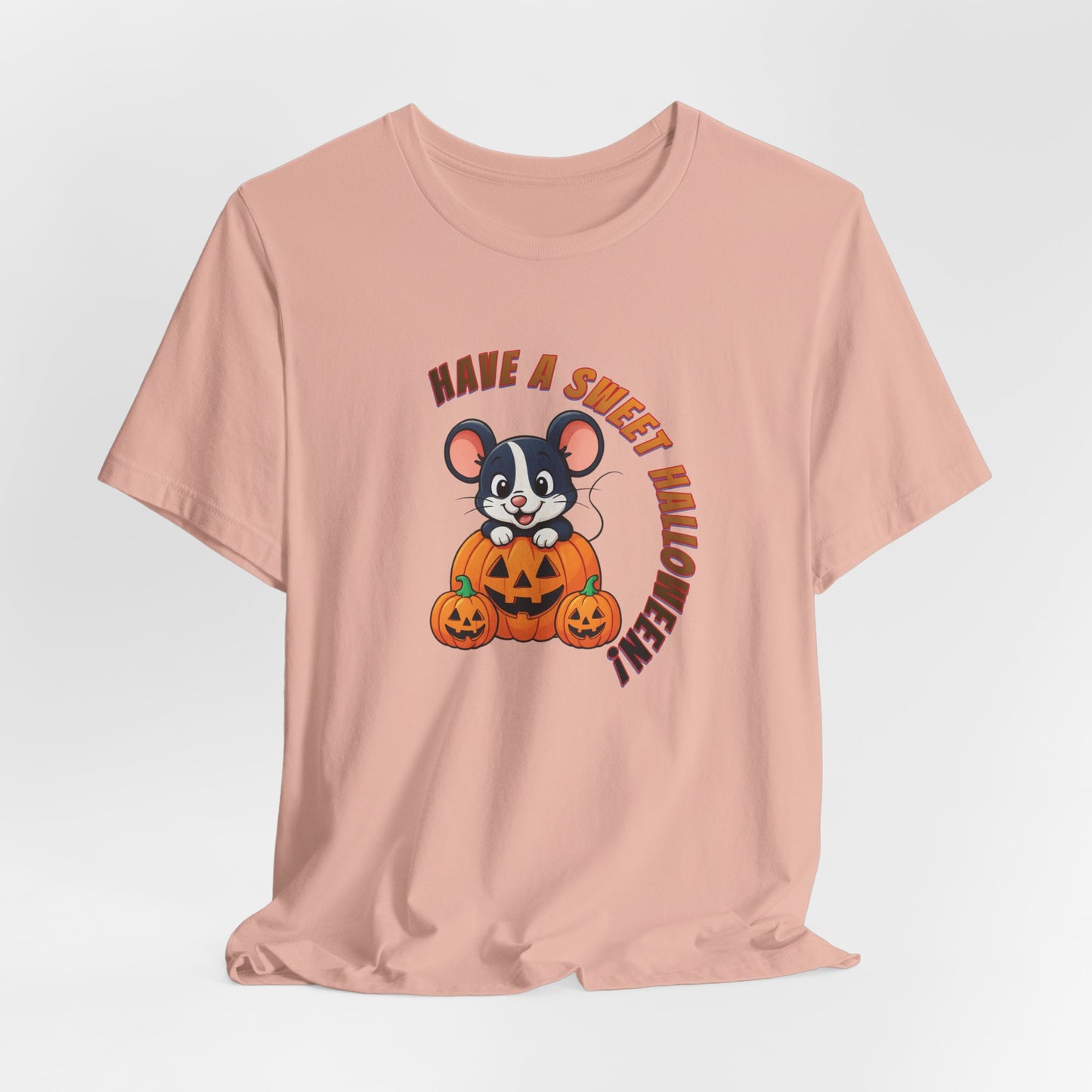 Halloween Tee - Mouse in a Jack-O'-Lantern