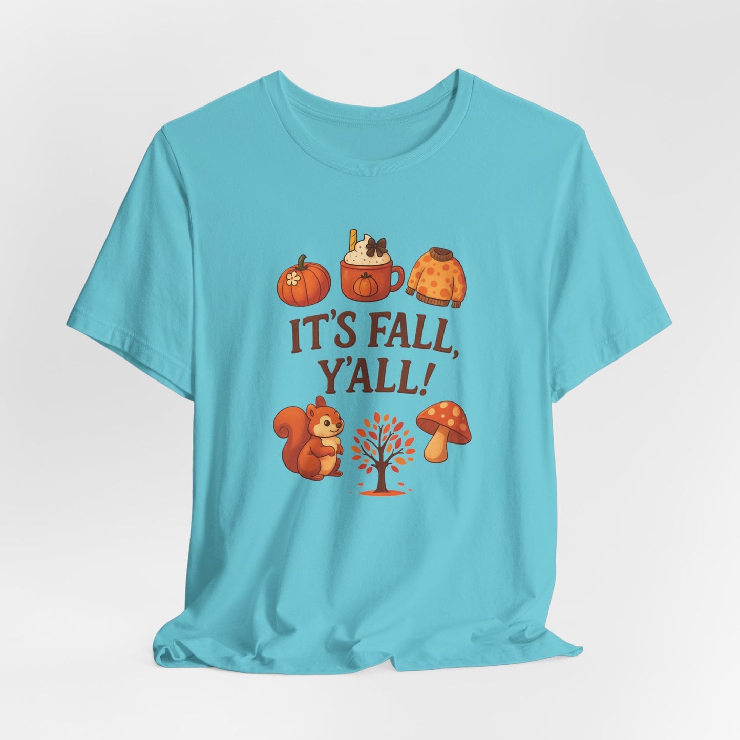 Fall Theme Tee - 'It's Fall Y'all'