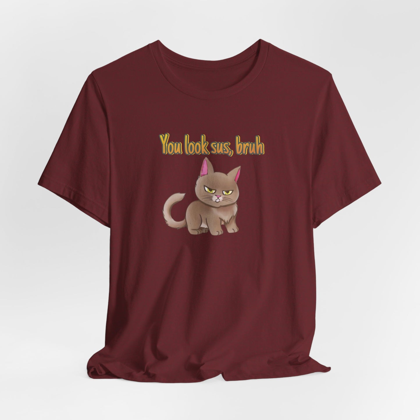 Cat Suspicion Unisex Jersey Short Sleeve Tee
