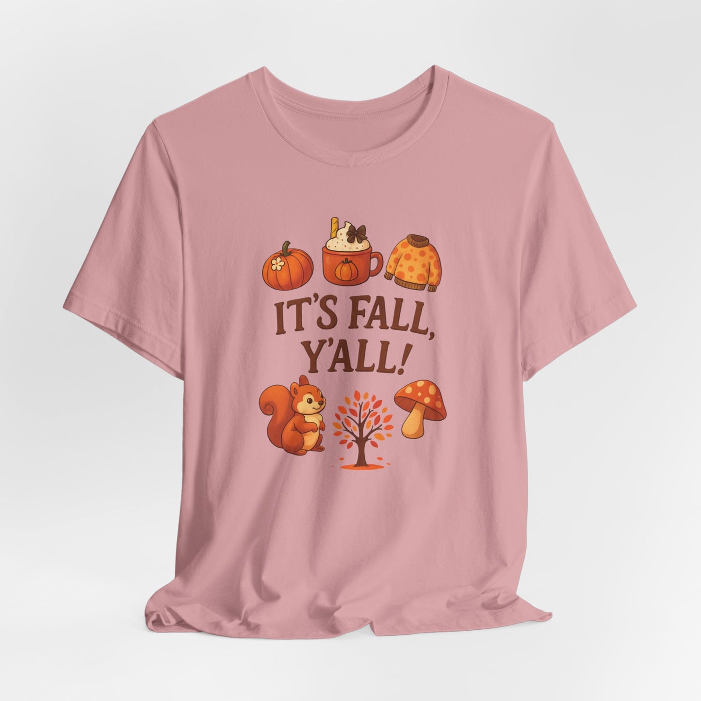 Fall Theme Tee - 'It's Fall Y'all'