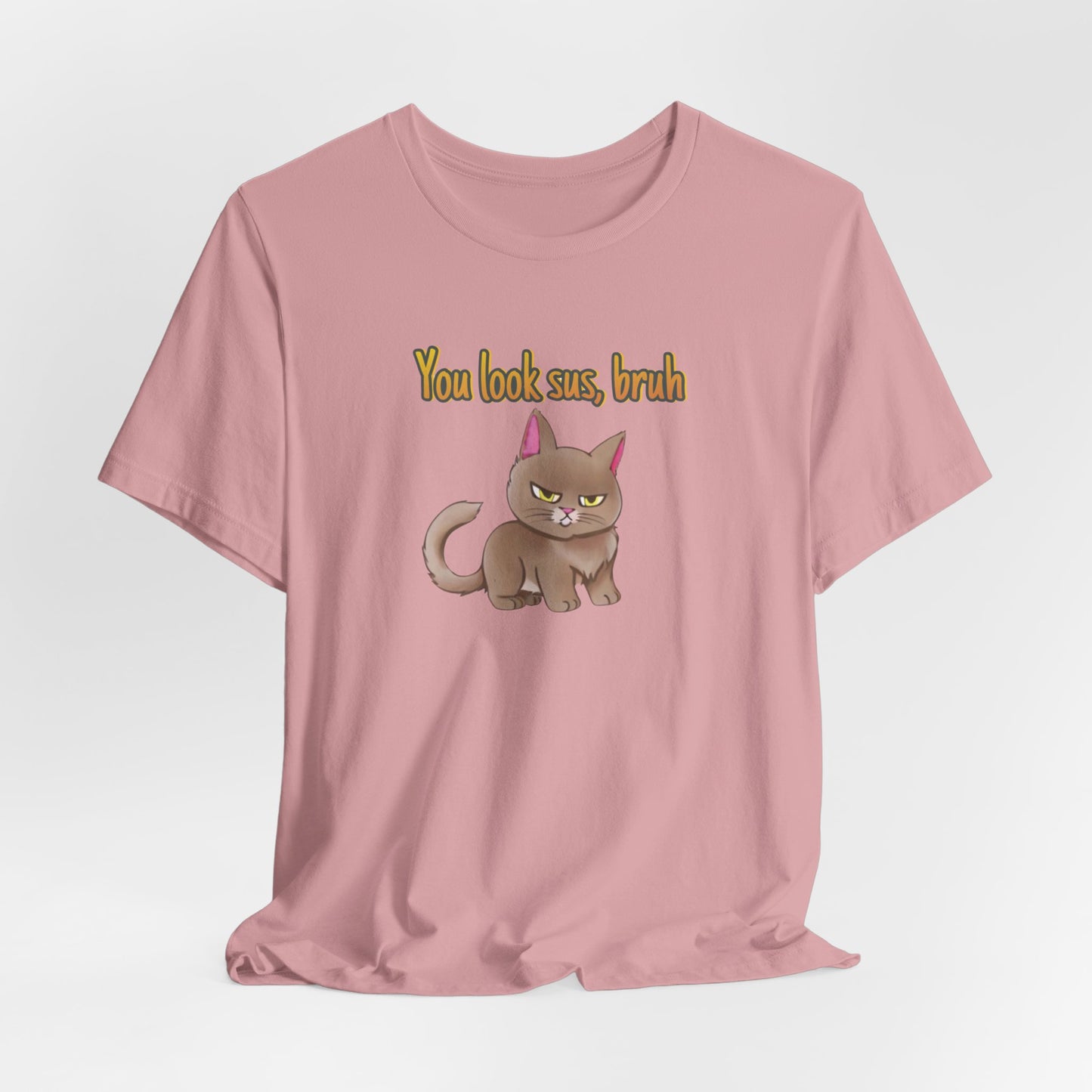 Cat Suspicion Unisex Jersey Short Sleeve Tee