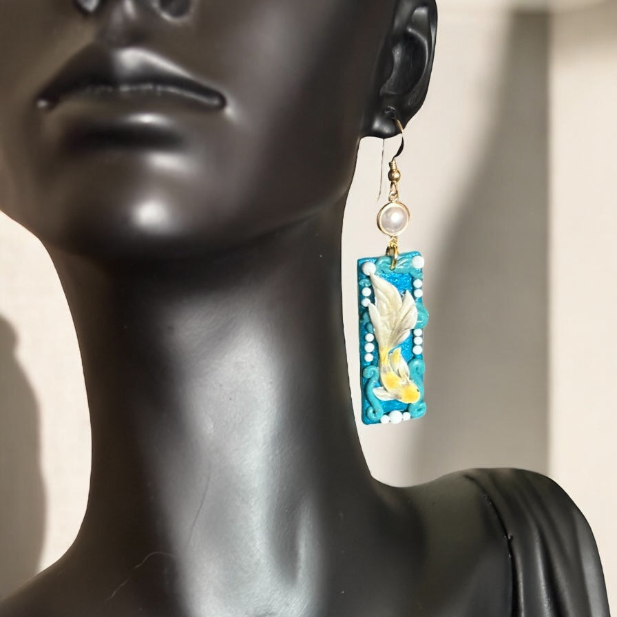 Golden Drift Earrings
