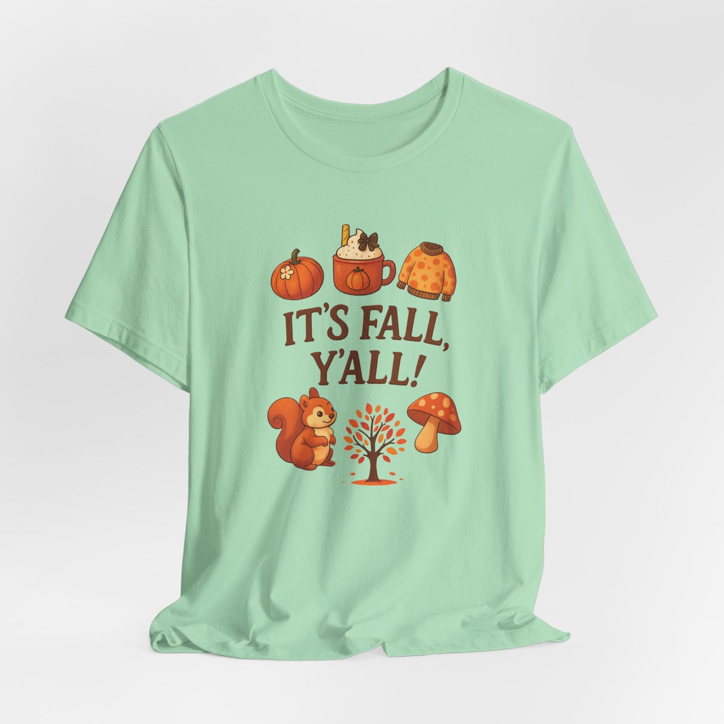 Fall Theme Tee - 'It's Fall Y'all'