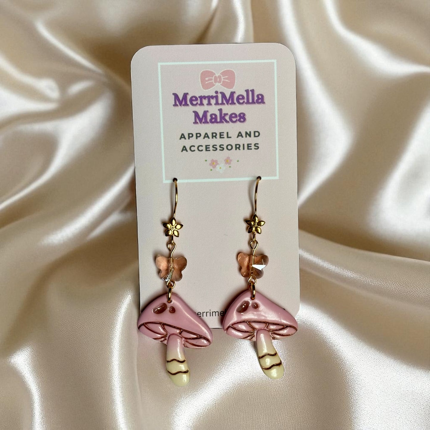 Flutter Cap Earrings