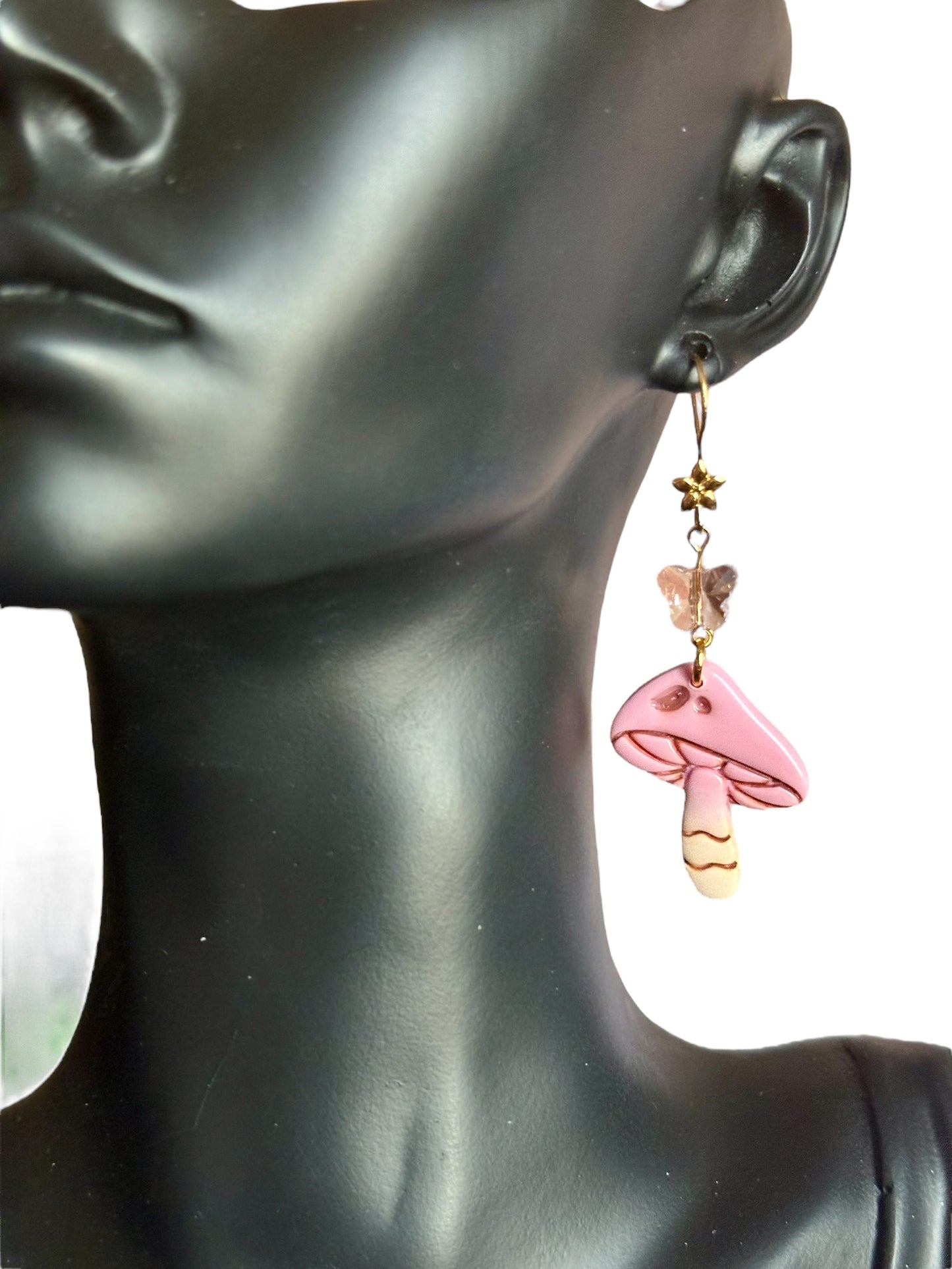 Flutter Cap Earrings