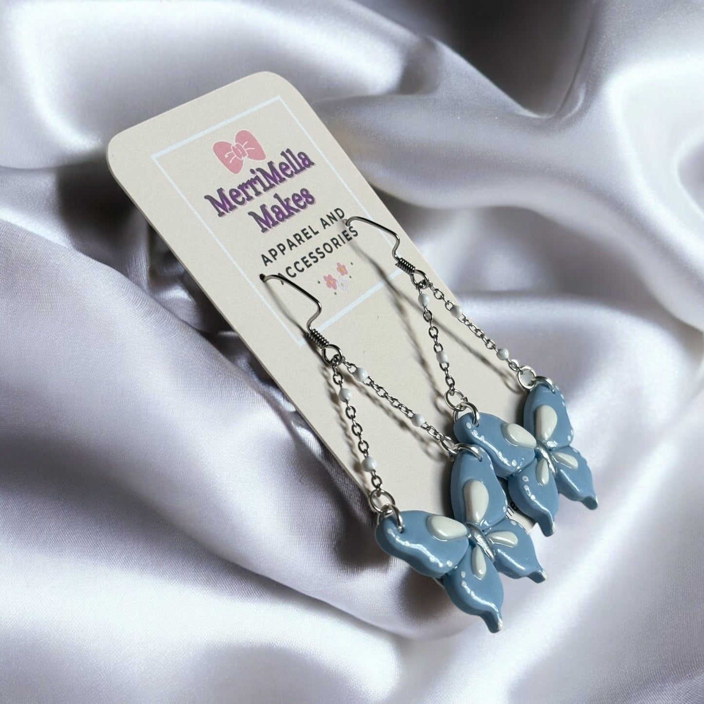 Swinging Butterfly Earrings