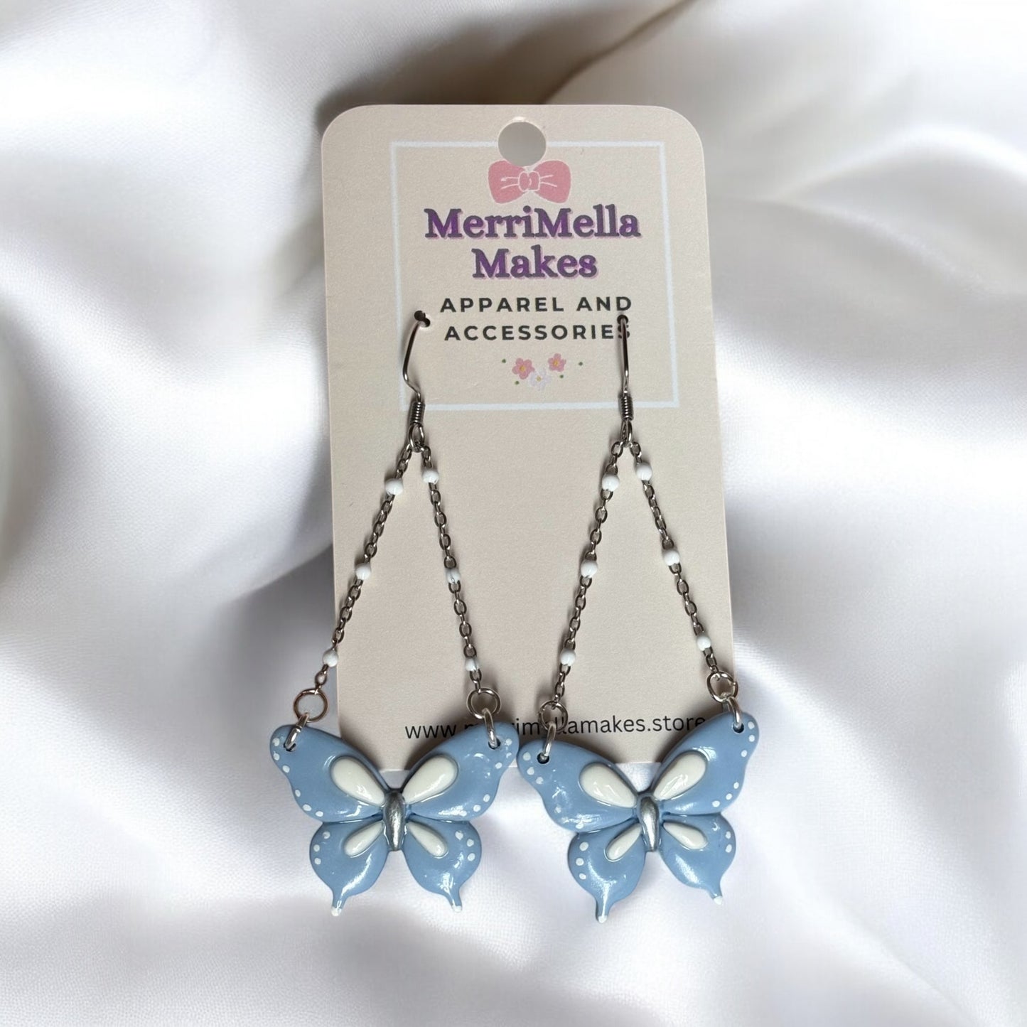 Swinging Butterfly Earrings