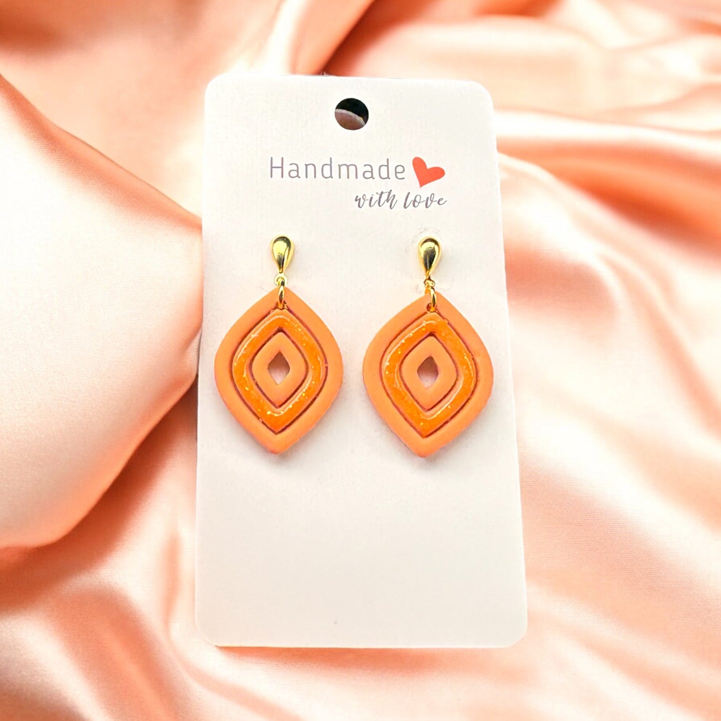 Tangerine Twinkle Earrings