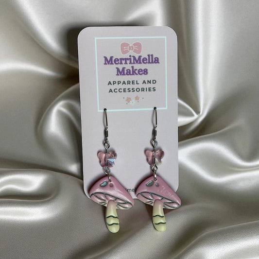 Flutter Cap Earrings