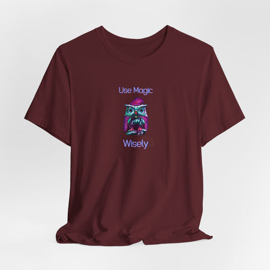 Owl Wizard Tee - Use Magic Wisely