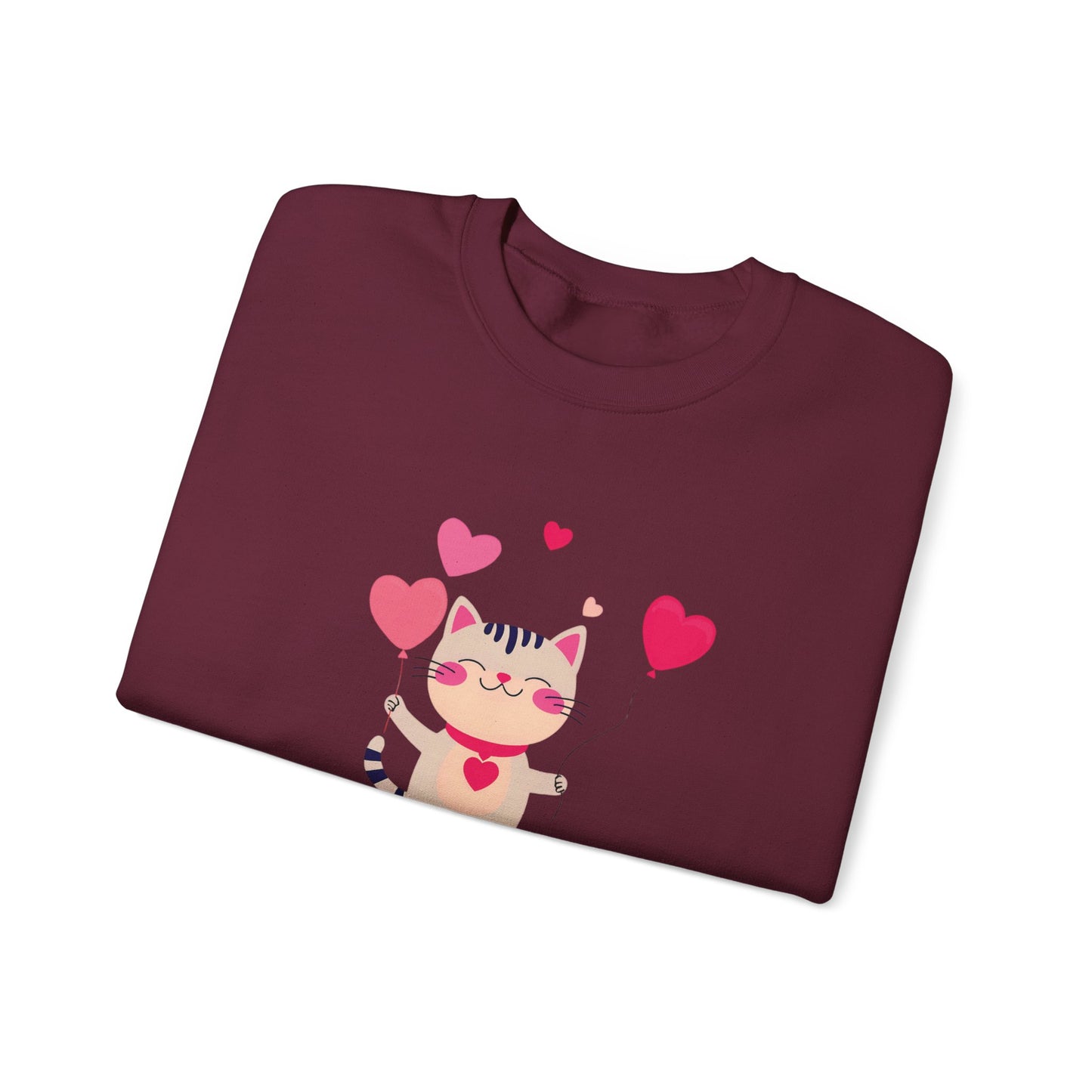 Kitty Love Unisex Heavy Blend™ Crewneck Sweatshirt