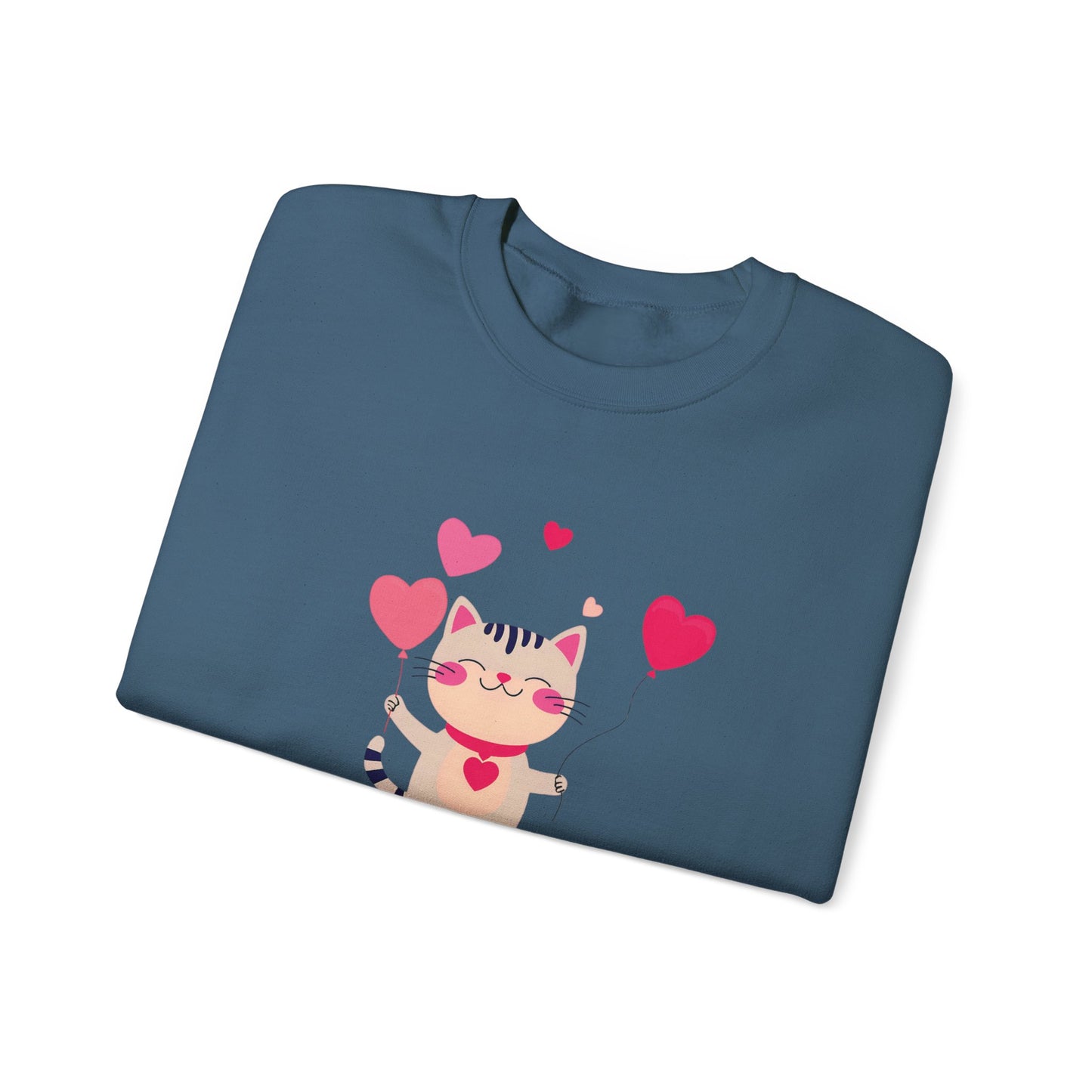 Kitty Love Unisex Heavy Blend™ Crewneck Sweatshirt