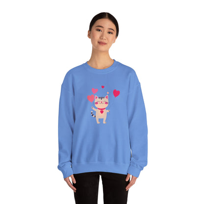 Kitty Love Unisex Heavy Blend™ Crewneck Sweatshirt