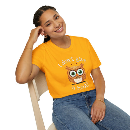 Funny Owl Softstyle T-Shirt