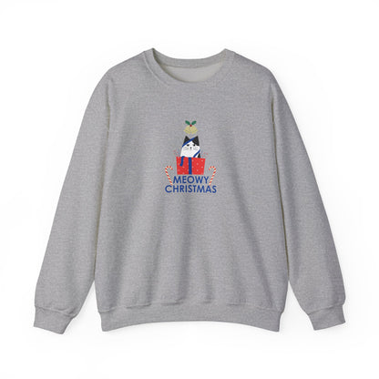 Kitty Christmas Heavy Blend™ Crewneck Sweatshirt