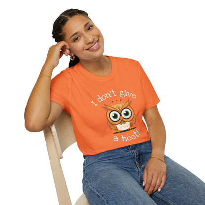 Funny Owl Softstyle T-Shirt