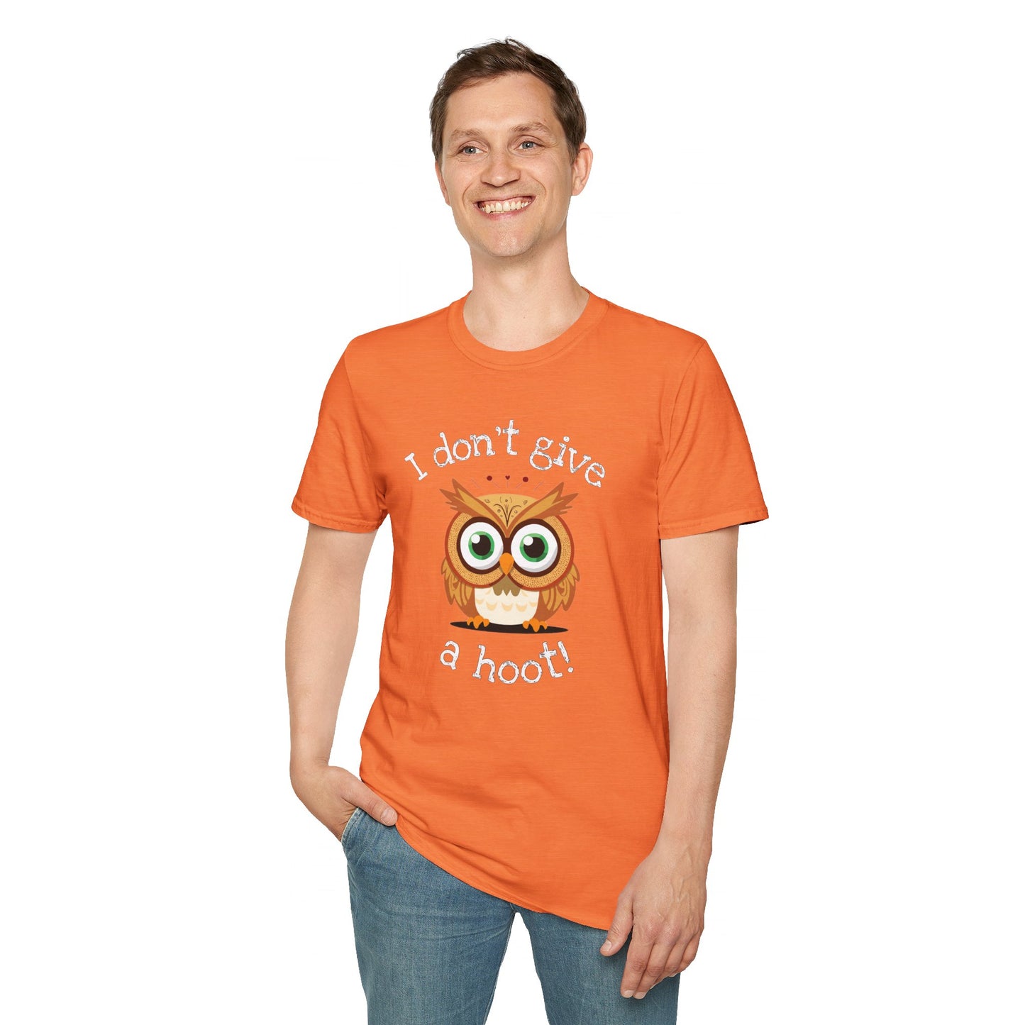 Funny Owl Softstyle T-Shirt