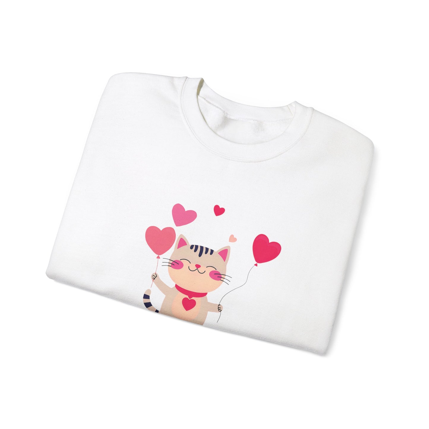 Kitty Love Unisex Heavy Blend™ Crewneck Sweatshirt