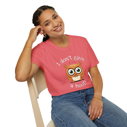 Funny Owl Softstyle T-Shirt