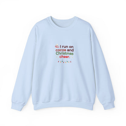 Cocoa and Christmas Heavy Blend™ Crewneck Sweatshirt