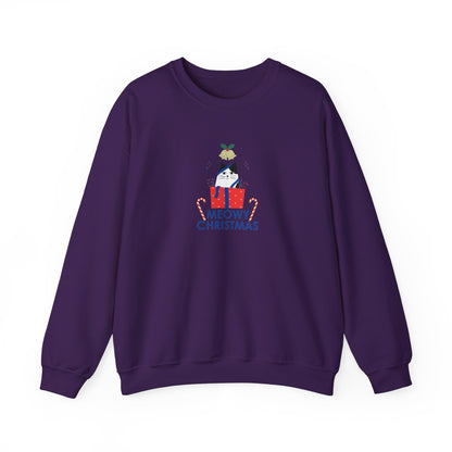 Kitty Christmas Heavy Blend™ Crewneck Sweatshirt