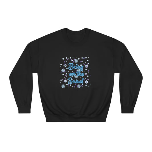 Bring on the Snow! Unisex DryBlend® Crewneck Sweatshirt