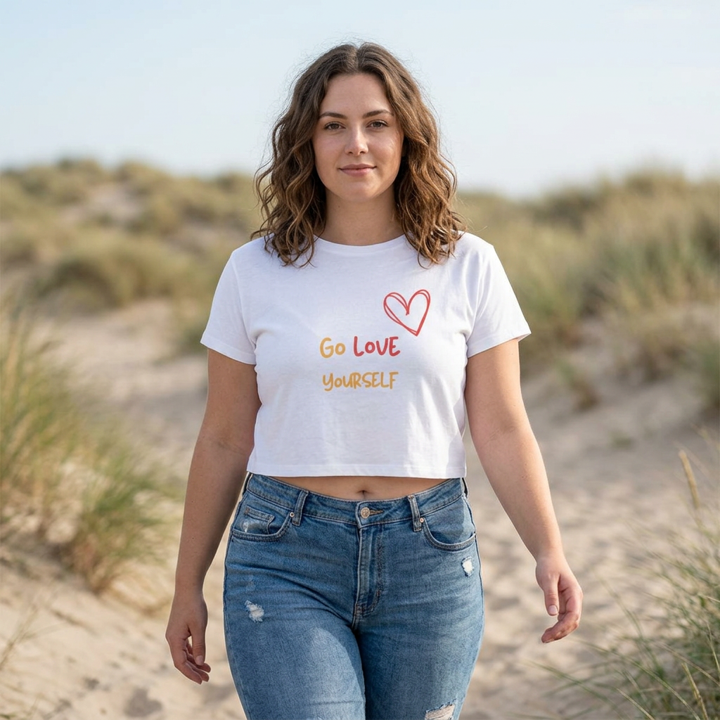 Go Love Yourself Crop Top