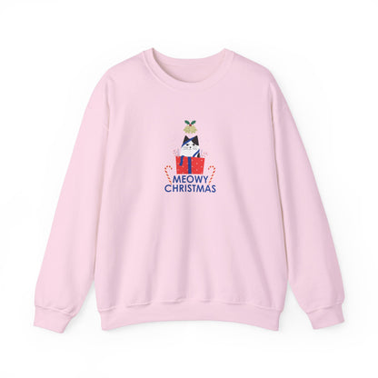 Kitty Christmas Heavy Blend™ Crewneck Sweatshirt